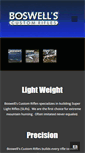 Mobile Screenshot of boswellscustomrifles.com
